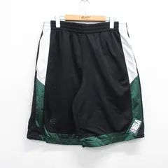 W38/古着 ショート トレーニング パンツ ショーツ メンズ NBA マルチカラー 緑他 グリーン バスケットボール 25jul17 中古 ボトムス 短パン