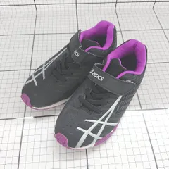 ◇ Θ ASICS アシックス カジュアル系 スニーカーシューズ サイズ19cm ブラック系 キッズ 子供服 E  【1508200028576】