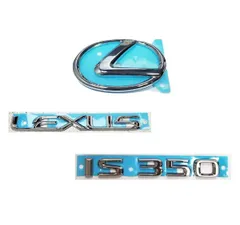 ★新品★ レクサス IS350 GSE31用 リアトランク IS350, LEXUS エンブレム 3点セット Lexus トヨタ 純正部品のサムネイル