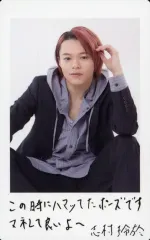【中古】コレクションカード(男性) SUPER★DRAGON/志村玲於/印刷メッセージ入り/「EBiDANソイヤ!」ランダムチェキ風トレカA