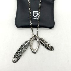 ●【SALE】 GARNI ガルニ 廃番 フェザー ネックレス GARNI フェザーネックレス シルバー925 ペンダント - メルカリ