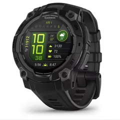 タフネスの頂点へ！ガーミン GARMIN INSTINCT3 AMOLED BLACK SUICA対応 タフネスGPSスマートウォッチ 50ＭＭのサムネイル