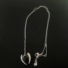 SILVER925】アンティークデザインが美しいオニキスとジルコニア 