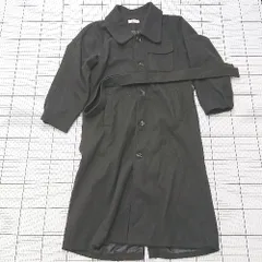 ■ ⊇ JUNOAH ジュノア 秋冬 長袖 チェスターコート サイズM ブラック系 レディース E  【1508260032216】