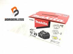 ☆未使用品☆makita マキタ 18V 6.0Ah 純正 リチウムイオンバッテリー BL1860B 残量表示付 リチウムイオン電池 蓄電池 充電池 107744のサムネイル
