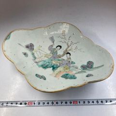 お値下げしました、九谷 春画 桃型 盃 立雛 - メルカリ