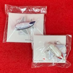 【非売品】シンガポール航空・アシアナ航空　飛行機マグネット　2個セット　　H