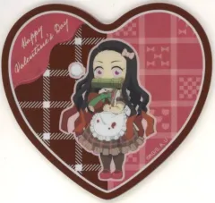 【中古】マグカップ・湯のみ 竈門禰豆子 「鬼滅の刃×ufotable Cafe×マチ★アソビCAFE バレンタインイベント2023 ランダムハート型アクリルコースター」
