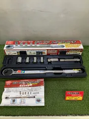 【中古品】【0921】エマーソン トルクレンチセット EM-29 ソケット5個付(14/17/19/21薄口ロング/24mm)+エクステンション 40-200N・m対応 EMERSON EM29　IT8GN0JLRTSPのサムネイル