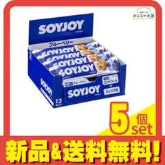 SOYJOY ソイジョイ ブルーベリー 30g× 12本入 5個セット まとめ売りのサムネイル