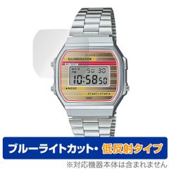 CASIO Collection STANDARD A168WE 保護 フィルム OverLay Eye Protector 低反射 for カシオ コレクション スタンダード ブルーライト