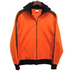 アディダス adidas トラックジャケット 4 オレンジ デサント 西ドイツ製 70s ヴィンテージ