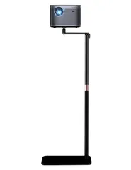 【新着商品】スタンド 壁寄せ回転型 プロジェクター 台 プロジェクター 伸縮型 40-120cm高さ調整 金属構造 しっかり安定性 収納便利 Hitata 省スペース 天井投影 汎用 プロジェクターフロアスタンド