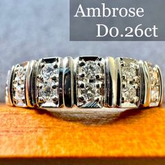 K18YG*0.3up*14号*ブラウンダイヤモンドリング*指輪 - メルカリ 