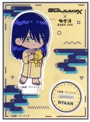 【中古】アクリルスタンド・アクリルパネル ニャアン 「機動戦士Gundam GQuuuuuuX × 極楽湯・RAKU SPA “お風呂って自由ですか?” ミニアクリルキャラスタンドコレクション」