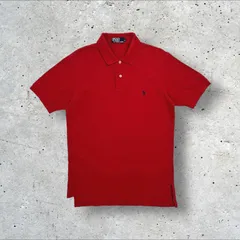 90s 00s ヴィンテージ Polo by Ralph Lauren ポニー刺繍 鹿の子 半袖 ポロシャツ L
