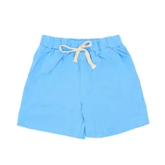 ☆ ブルー ☆ 140CM ☆ ショートパンツ キッズ 男の子 女の子 夏 wx5016 ショートパンツ キッズ 半ズボン ズボン 短パン ショーパン ボトムス 子供服 子ども 子供 綿 コットン 通気性 シンプル 無地 部屋着 ルームウェア 運動着