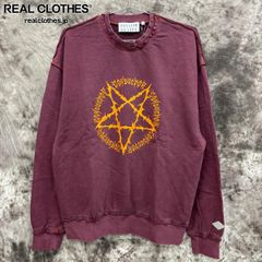 【未使用】el conductorH/コンダクター PIGMENT DYE COTTON CREWNECK SWEATER/クルーネック スウェット/PD24AC04/2