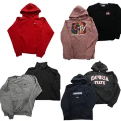 古着卸 まとめ売り ブランドMIX スウェット 7枚セット (レディース M ) チャンピオン ナイキ オールドネイビー ナパピリ 中古 古着 MY8537