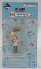 BANDAI SPIRITS 이치 반 쿠지 SPY × FAMILY Mission Start! Ver.1.5 G상 아냐/점원풍 아크릴 스탠드