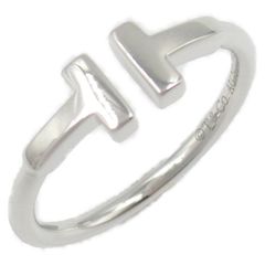 ティファニー TIFFANY＆CO リング・指輪 Tワイヤーリング #10.5 K18WG（ホワイトゴールド） Tワイヤーリング レディース Used A