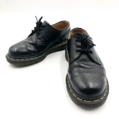 ■良品■Dr Martens  ドクターマーチン　3ホールシューズ　1461 ブラック　レザー　本革　ラバーソール　サイズUK3(21.5cm) レディース