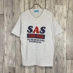 OLD SAS 日本製 スキューバダイビング シングルステッチ 半袖Tシャツ Mのサムネイル