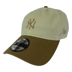 NEW ERA ニューエラ ニューヨークヤンキース 9TWENTYキャップ/アイボリー×ブラウン