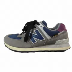 ニューバランス NEW BALANCE U574KGN ローカットスニーカー ランニングシューズ グレー ネイビー サイズ25.5 メンズレディース