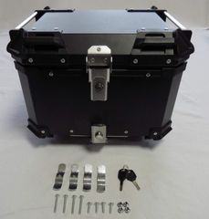 W800 W650 W400 全年式 キャリア & 45L リアボックス 黒