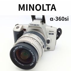 MINOLTA 360si α フィルムカメラ レンズ付き ミノルタ - メルカリ