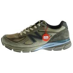 New Balance (ニューバランス) ×AURALEE 990V4 Taupe ×オーラリー グレー ローカットスニーカー US10/JP28cm