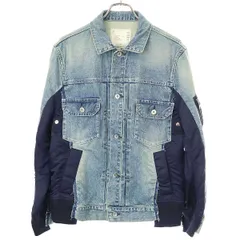 2025年最新】sacai デニムジャケット ドッキングの人気アイテム - メルカリ