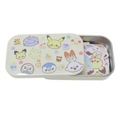 【メール便】ポケットモンスター フレークシール シール入りスライド缶 チラシ ポケピース ポケモン マリモクラフト デコレーション 手帳デコ キャラクター グッズ 