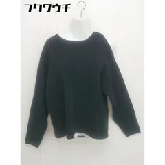 ◇ B:MING by BEAMS ビーミング by ビームス コットン ニット 長袖 セーター サイズ ONE ブラック レディース  【中古】 【1111100004030】