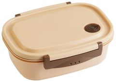 【人気商品】レンジ対応 L 720ml 弁当箱 ベージュ 軽い シール容器 ラク軽 保存容器 (skater) XPM5 スケーター