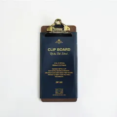 【新品】【1点販売】penco[ペンコ] クリップボード(ゴールド) チェック [クリップファイル バインダー 伝票サイズ チップボード おしゃれ]のサムネイル
