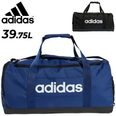 アディダス ボストンバッグ adidas リニア ダッフルバッグ M｜大容量 スポーツバッグ  小型 手提げ ショルダー バッグ   試合  トラベル メンズ レディース 男女兼用バッグ/KWQ26