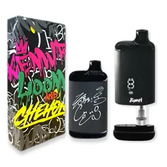 Kemvri LOOM 510規格 ヴェポライザー カートリッジ全収納型 VAPE ステルスMOD バッテリー (#03 C.BLACK) [#03 C.BLACK]