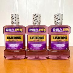 リステリン トータルケアプラス 1L x 3本セット マウスウォッシュ 口臭予防 歯周病対策 大容量