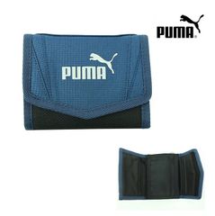 PUMA（プーマ）　三つ折りアクティブウォレット　ネイビー×ブラック　05395702　キッズお財布