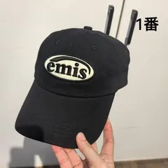 新品未使用品 emis ダークブルー ベースボールキャップ - メルカリ