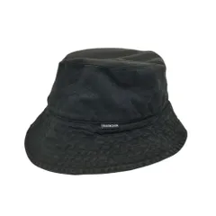 【美品】バレンシアガ　バケットハット　ブラック ロゴ入り　日本製 BALENCIAGA バレンシアガ ロゴタグ ハット バケットハット