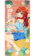 【中古】タオル・手ぬぐい 中野五月 マイクロファイバータオル ＜梅雨のうたたね、夢見る夏＞ 「五等分の花嫁∽ ～梅雨のうたたね、夢見る夏～ in アトレ秋葉原」