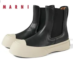 Marni Pablo Chelsea Boots in Black | FWRD