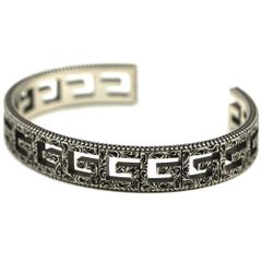 グッチ アクセサリー ブレスレット バングル ユニセックス シルバー GUCCI 551919-J8400-0811