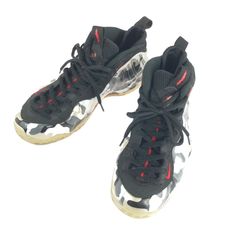 【中古】【メンズ】 NIKE ナイキ AIR FOAMPOSITE ONE PRM 575420-001 エアフォーム ポジット プレミアム スニーカー 靴  【160-241010-mo-11-TAG】
