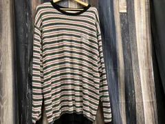 yardsale ヤードセール STRIPE KNIT スプライトニット ボーダー柄 XL のサムネイル