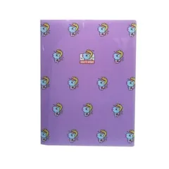 BT21 ポケット ファイル 10ポケット A4 クリアファイル MANG LINE FRIENDS グッズ プレゼント 男の子 女の
