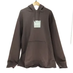 □□HUF ハフ パーカー スウェット 裏起毛 XLサイズ PF00573 ブラウン